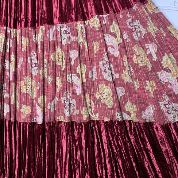 Lone Roo by Roper Red Vintage 90s Women’s Western Fringe Jacket w/ Skirt - Picture 10 of 15